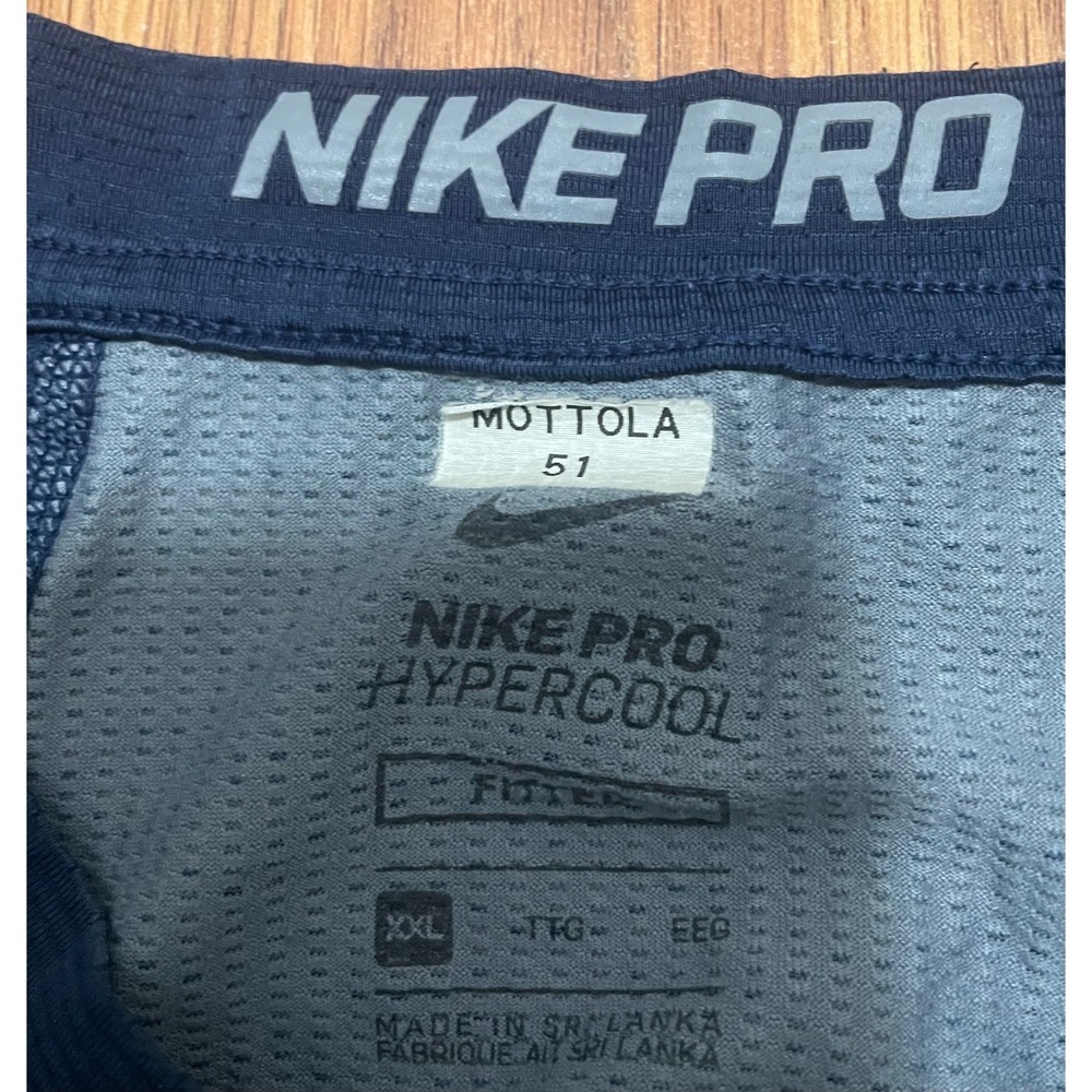 Tampa Bay Rays Nike Pro Hypercool Team Issued Long Sleeve 2XL MLB Authentic - Picture 2 of 11
